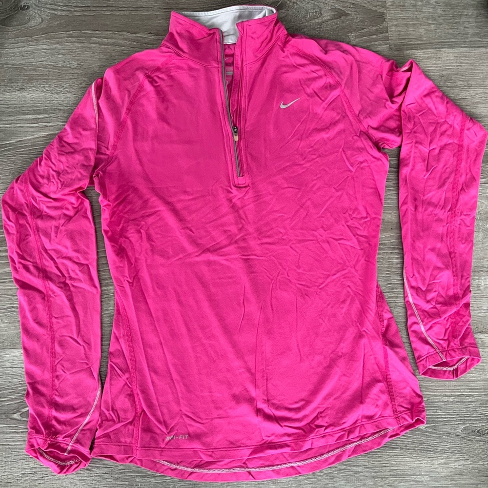 Nike Dri-FIT Pink Pullover